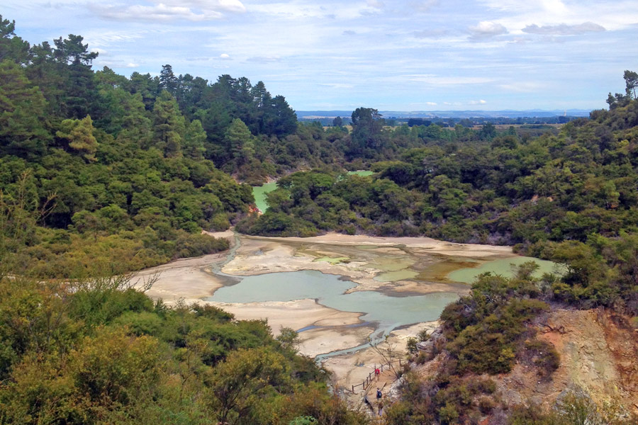 Nouvelle-Zélande - Rotorua, une ville pleine de curiosité