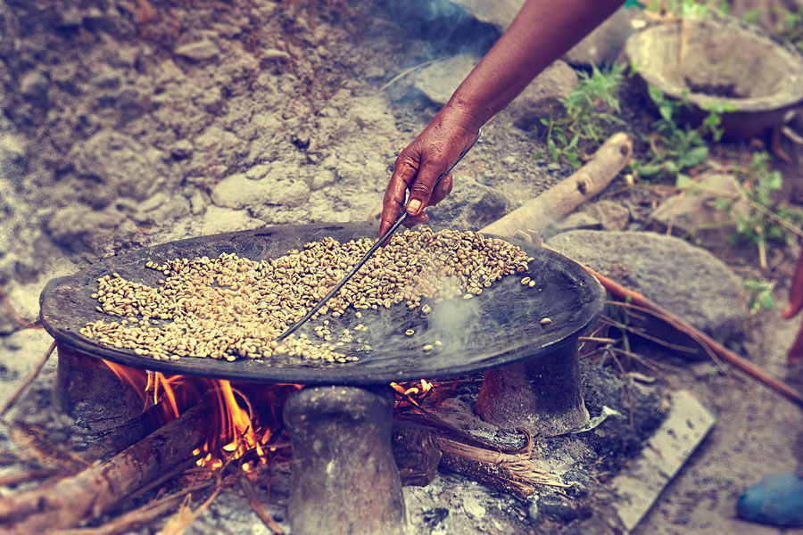 Ethiopie - La cérémonie du café