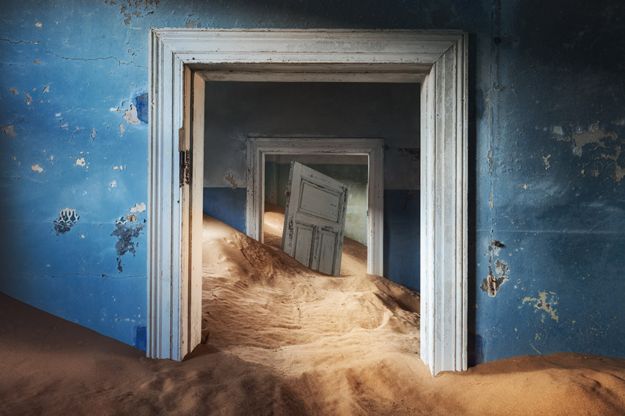 Namibie - Kolmanskop, la ville Fantôme Ensablée