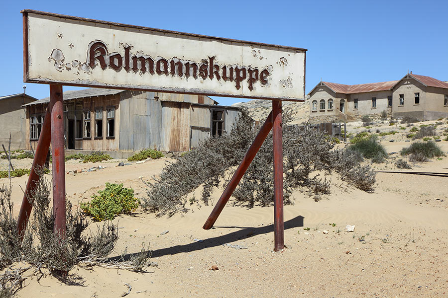 Namibie - Kolmanskop, la ville Fantôme Ensablée