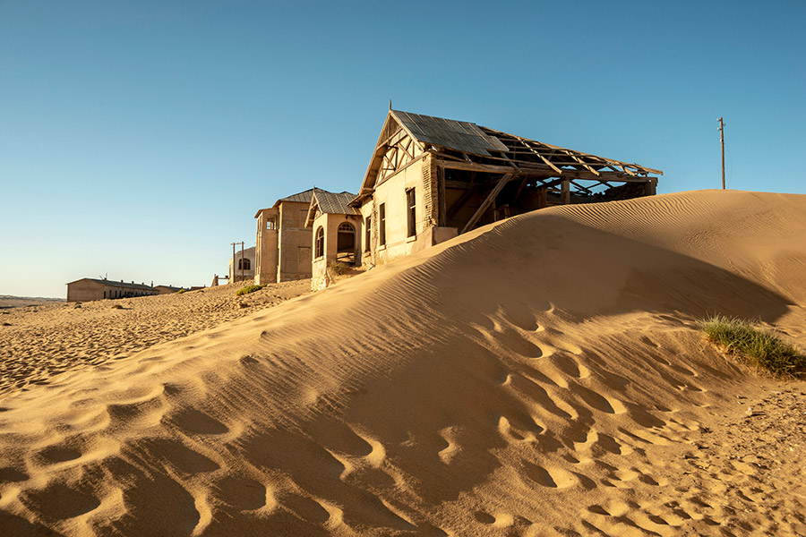 Namibie - Kolmanskop, la ville Fantôme Ensablée