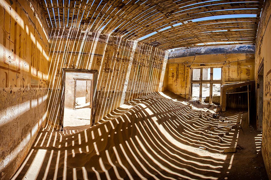 Namibie - Kolmanskop, la ville Fantôme Ensablée