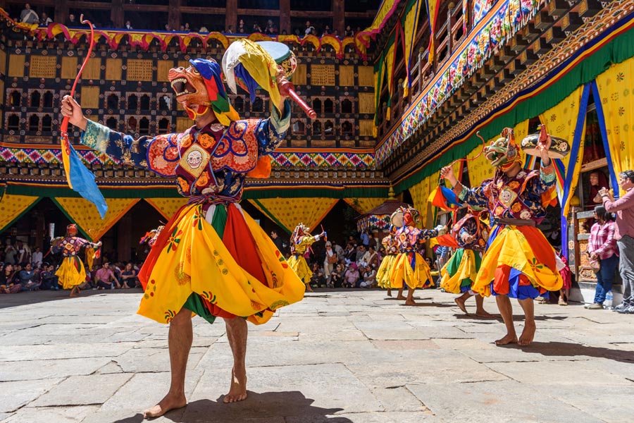 Bhoutan - Les Tsechu du Bhoutan