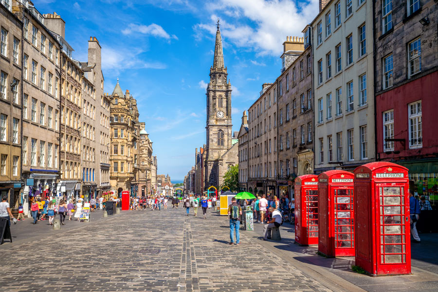 Ecosse - Entre Les Remparts d’Edimbourg