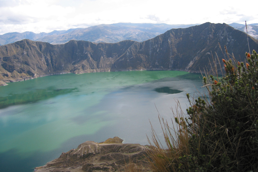 Equateur - Lagune et Cratère Volcanique de Quilotoa