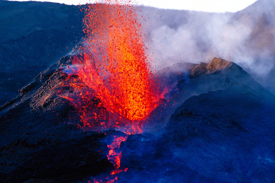 Ile de La Réunion - Les éruptions du Piton de la Fournaise