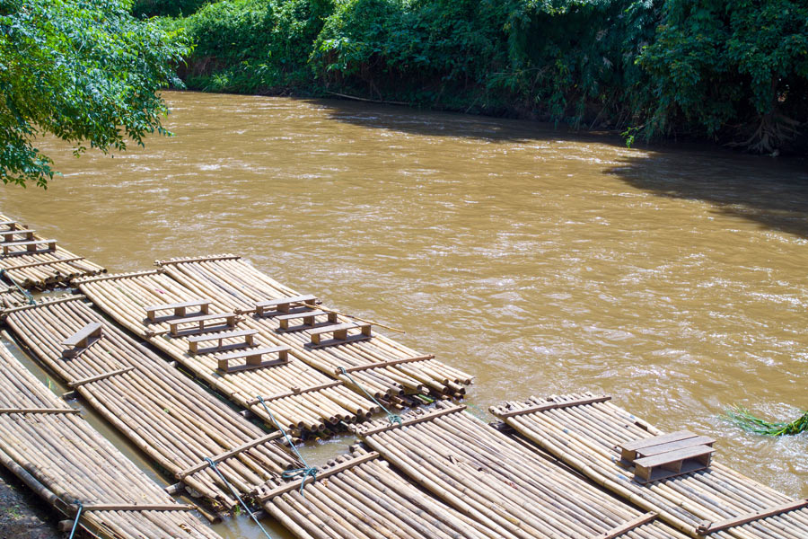 Jamaïque - La descente du Rio Grande en Bambou Rafting