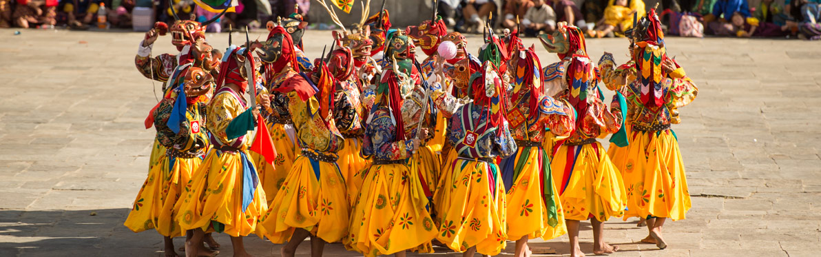 Voyage Découverte au Bhoutan - Les Tsechu du Bhoutan