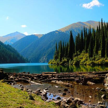 Nature du Kazakhstan et Incontournables de l’Ouzbékistan